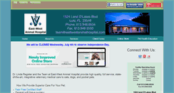 Desktop Screenshot of eastwestanimalhospital.com